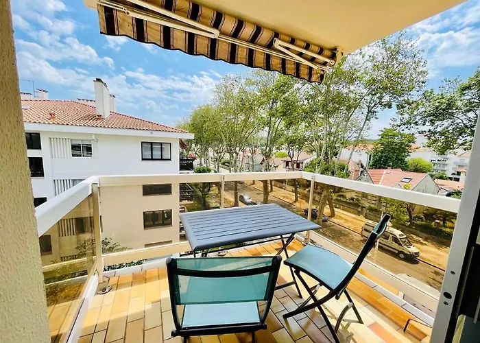 T2 A - 400m De La Plage, Terrasse, Parking, De Standing - Fr-1-433-78 ארסשון